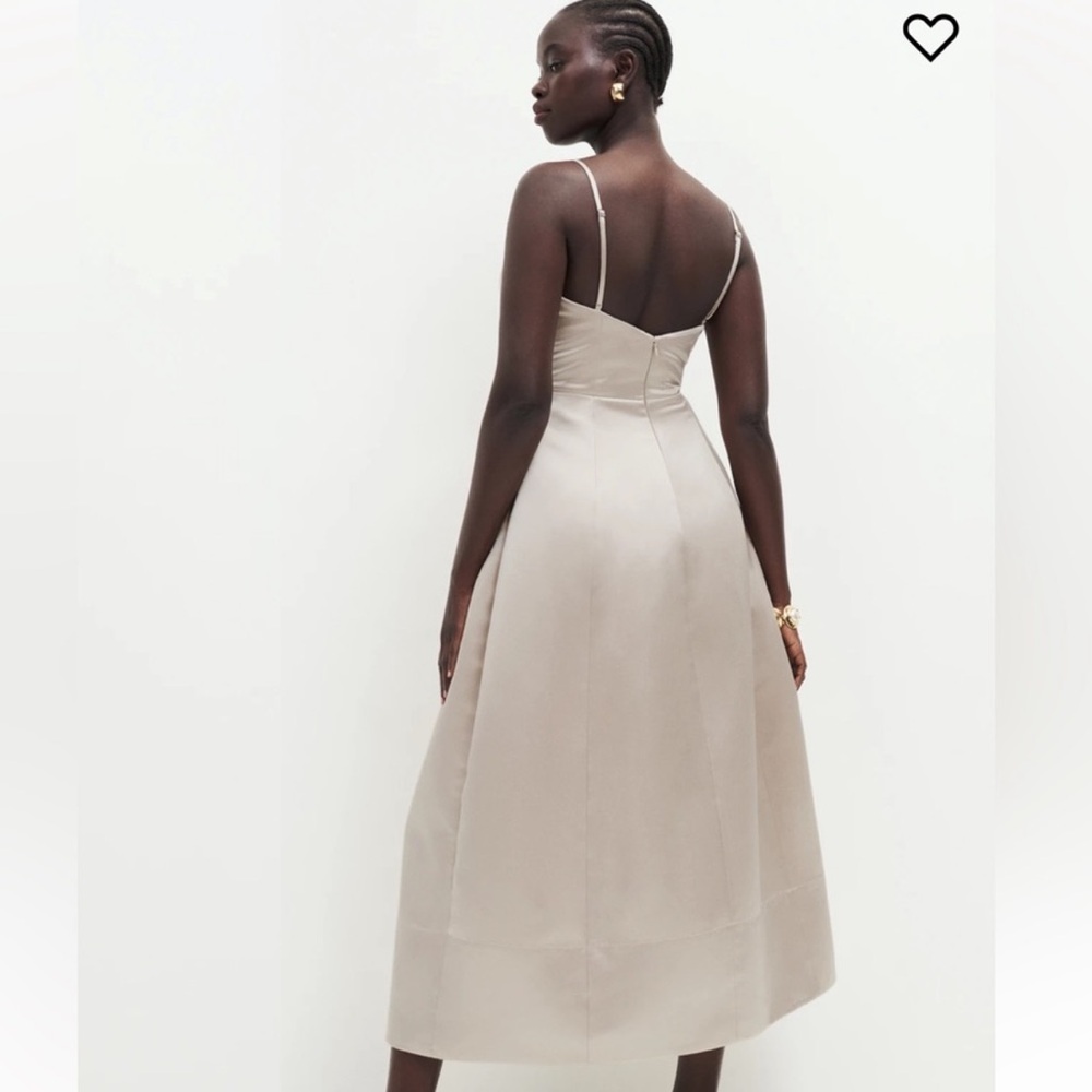 Reformation Kayden Dress - Champagne